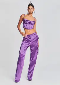 André Cargo Pant(Orchid Purple,XXS)