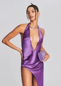 Valeria Dress(Orchid Purple,XXS)
