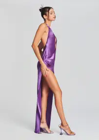 Valeria Dress(Orchid Purple,XXS)