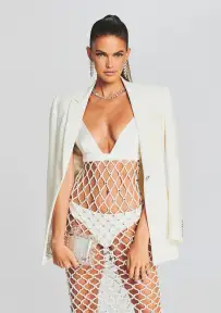 Sandra Dress(White,XXS)