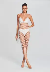 Sandra Dress(White,XXS)