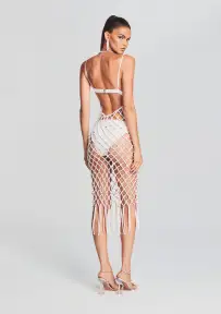 Sandra Dress(White,XXS)