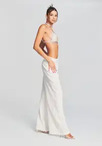 Antonia Pant(White,XXS)