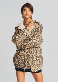 Frankie Jacket(Leopard,XS/S)