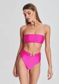 Suny Bikini Top(Pink,XS)
