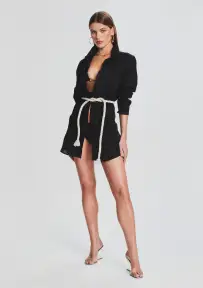 Jonas Buttoned Shirt - Black