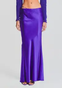 Silvana Silk Maxi Skirt