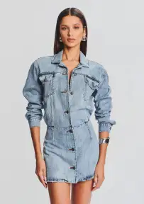 Laura Denim Dress(Tidal,XXS)