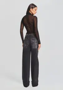 Margot Cuffed Boyfriend Jean(Midnight,23)