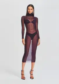 Christine Dress(Eggplant,XXS)