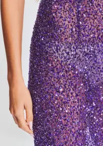 Clarisse Sequin Dress(Amethyst,XXS)