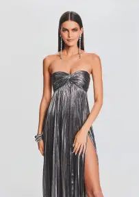 Zoa Dress(Gunmetal,XXS)