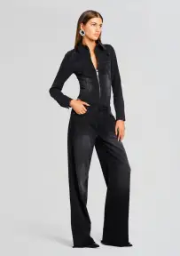Helena Denim Bodysuit(Midnight Terry,XXS)