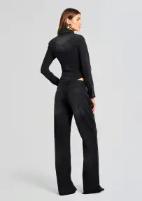 Helena Denim Bodysuit(Midnight Terry,XXS)