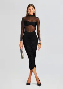 Levina Dress(Black,XXS)