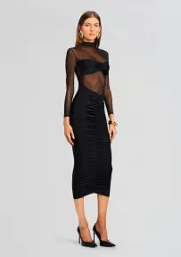 Levina Dress(Black,XXS)