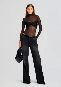 Margot Terry Boyfriend Jean(Midnight Terry,23)