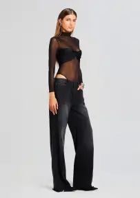 Margot Terry Boyfriend Jean(Midnight Terry,23)