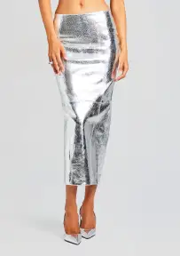 Liza Leather Skirt