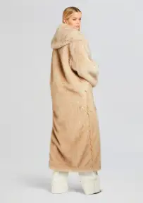 Averie Faux Fur Coat(Tannin,XXS)