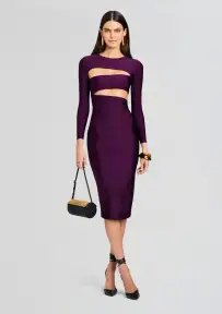 Kepla Dress(Eggplant,XXS)