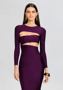 Kepla Dress(Eggplant,XXS)