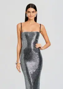 Kyree Knit Dress(Black,XXS)
