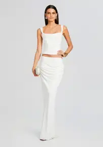 Vivienne Skirt(White,XXS)