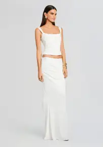 Vivienne Skirt(White,XXS)