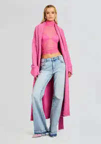Monet Silk Bra(Malibu Pink,XXS)