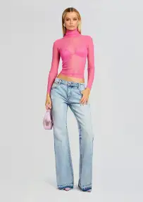 Monet Silk Bra(Malibu Pink,XXS)