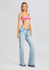 Monet Silk Bra(Malibu Pink,XXS)