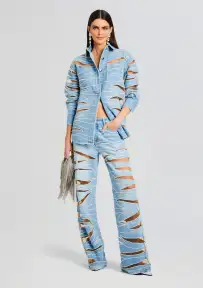 Renzo Embellished Denim Jean(Bondi,23)
