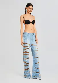 Renzo Embellished Denim Jean(Bondi,23)