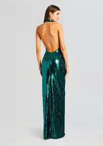 Cora Sequin Dress(Aquamarine,XXS)