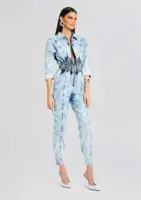 Eti Jumpsuit(Blue Acid,XXS)