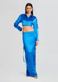 Gaia Cargo Top(Tropical Blue,XXS)