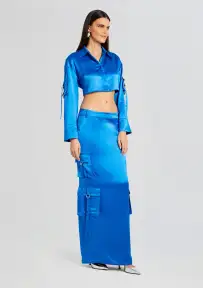 Gaia Cargo Top(Tropical Blue,XXS)