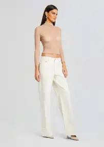 Margot Cuffed Boyfriend Jean(Off White,23)