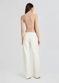 Margot Cuffed Boyfriend Jean(Off White,23)