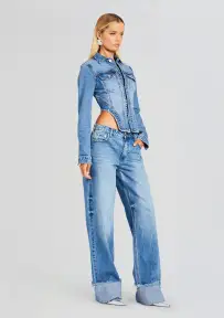 Carolina Denim Jacket(River,XXS)