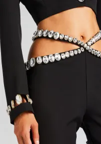 Kaz Pant(Black/Silver,XXS)