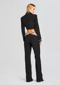 Kaz Pant(Black/Silver,XXS)