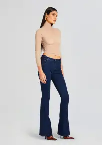Trisha Flare Pant(Deep Sea,23)