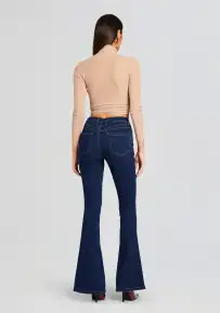 Trisha Flare Pant(Deep Sea,23)
