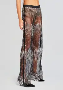 Vondra Sequin Pant(Black/Silver,XXS)