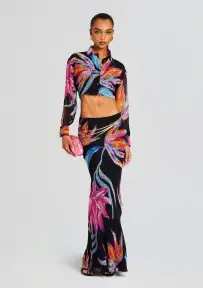 Margo Maxi Skirt(Black,XXS)