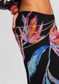 Margo Maxi Skirt(Black,XXS)