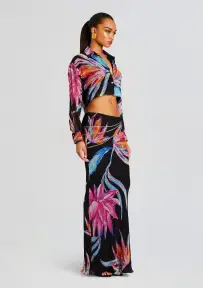 Margo Maxi Skirt(Black,XXS)