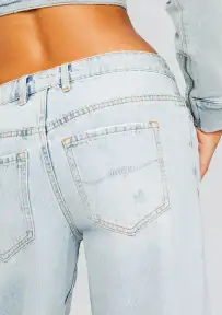 Wrenley Low-Rise Jean(Skylight,23)